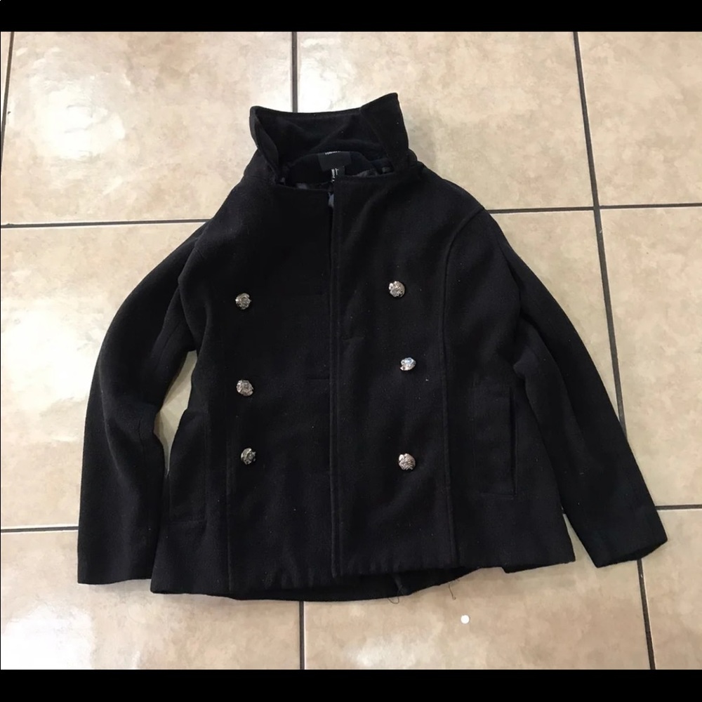 Forever 21 Black Coat